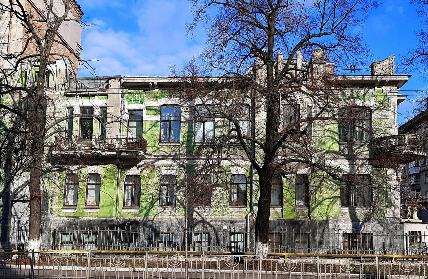 Дом с ирисами в Киеве Дом с ирисами в Киеве, фото: Википедия