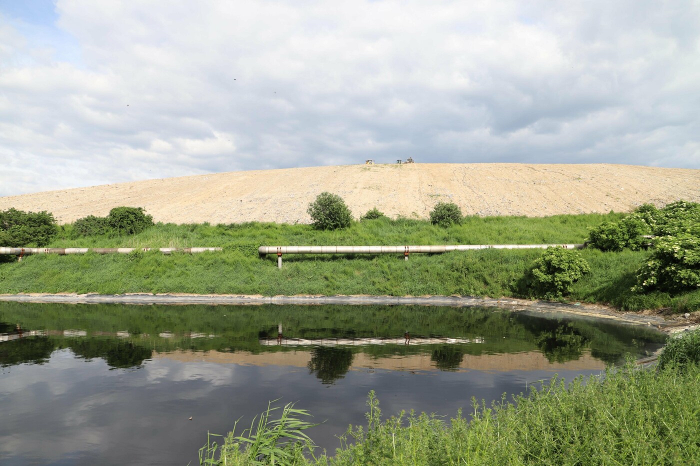 Каким будет мусорный полигон в Подгорцах после рекультивации., Фото КГГА