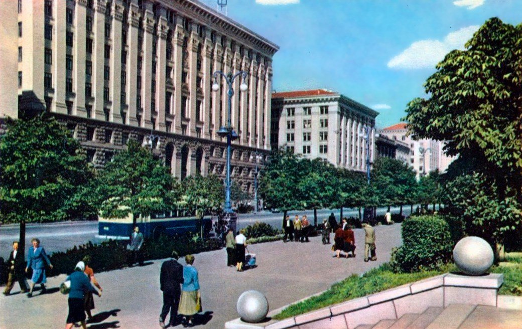 Киев 1950-х, фото: Клуб Коренного Киевлянина
