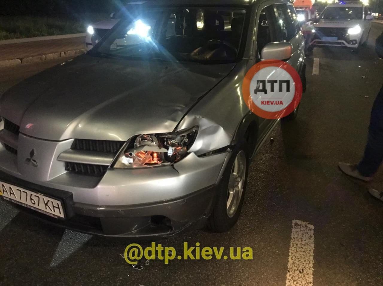В Киеве на Печерске автомобиль сбил пешехода, dtp.kiev.ua