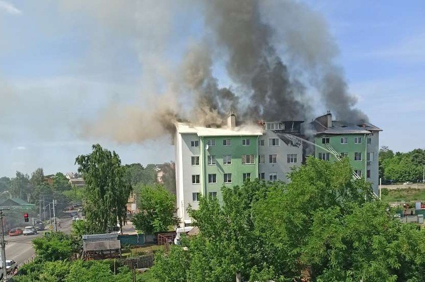 Пожар на Киевщине