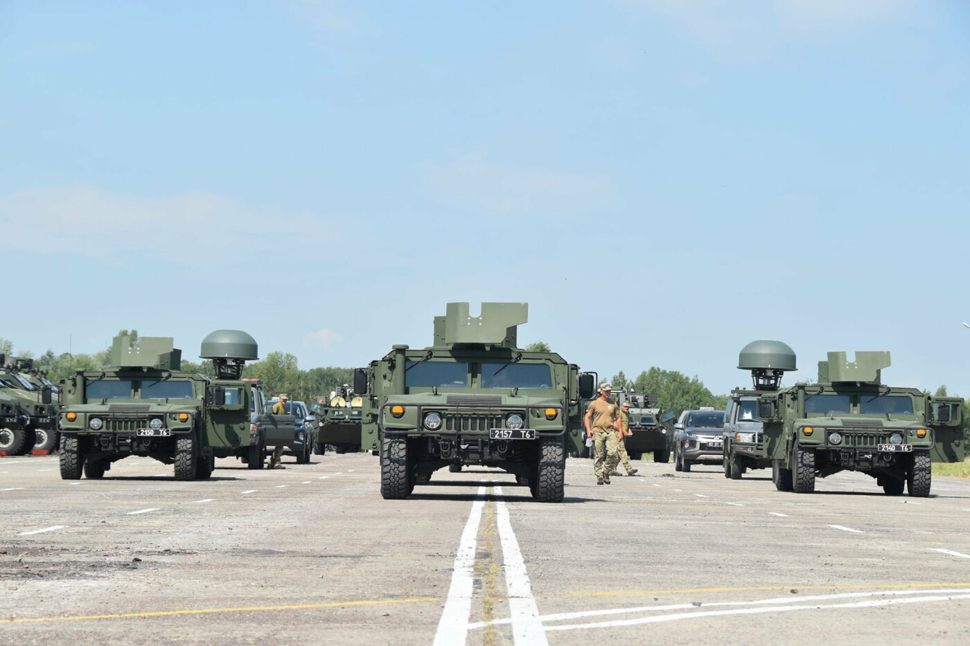 В параде ко Дню Независимости задействовано 300 единиц техники, Министерство обороны Украины