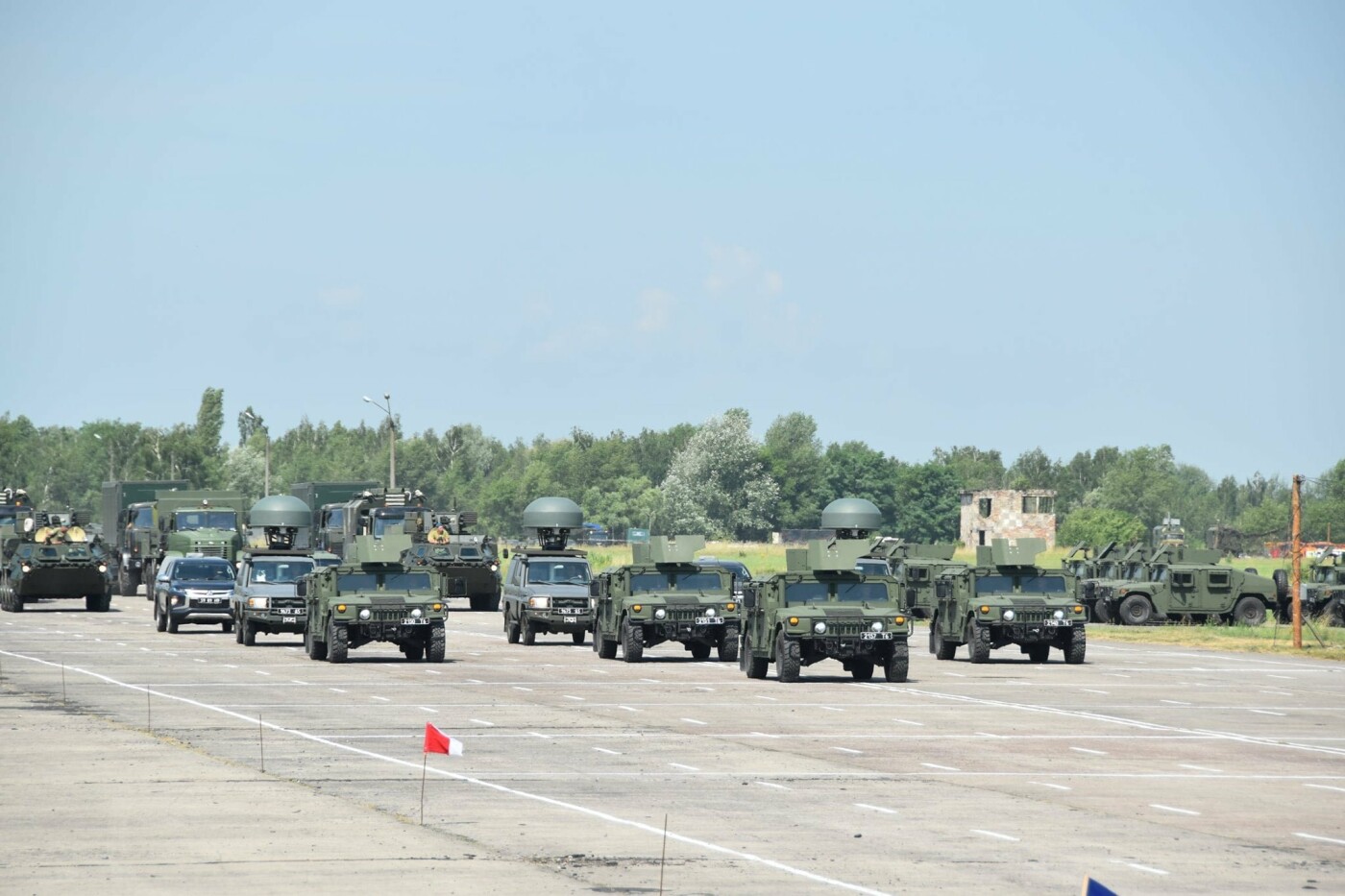 В параде ко Дню Независимости задействовано 300 единиц техники, Министерство обороны Украины