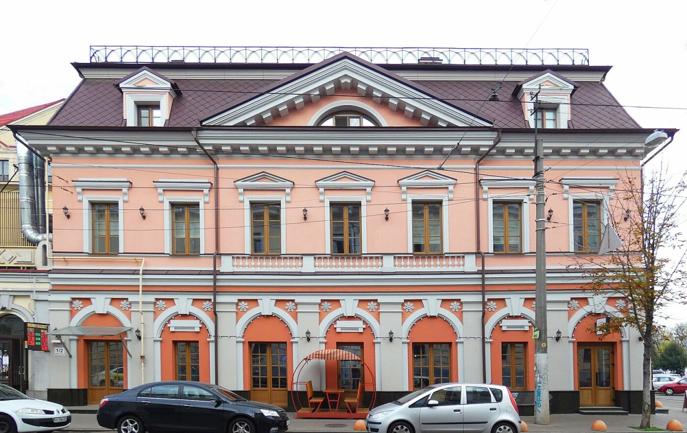Особняк на Спасской в Киеве Особняк на Спасской в Киеве, Фото: Википедия