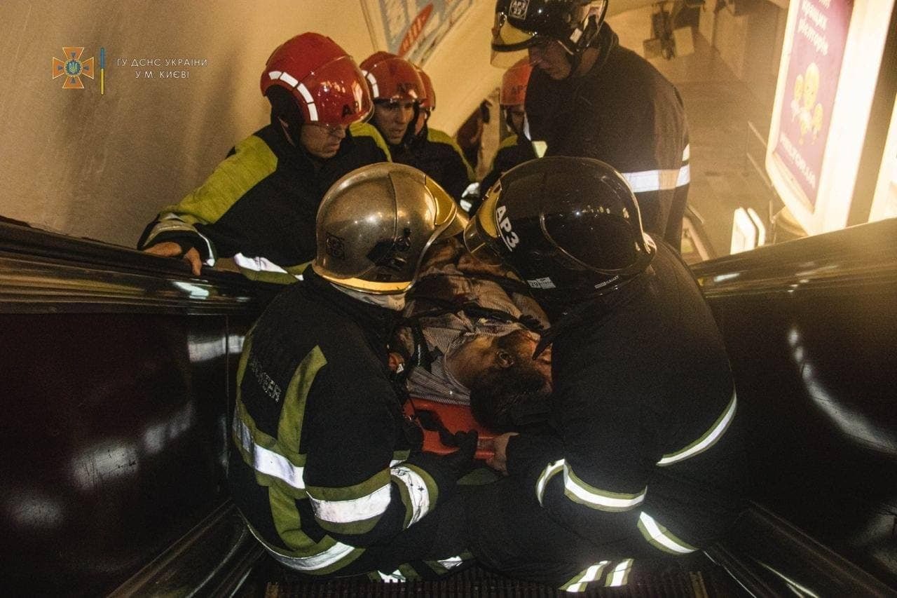 Спасательная операция в метро
