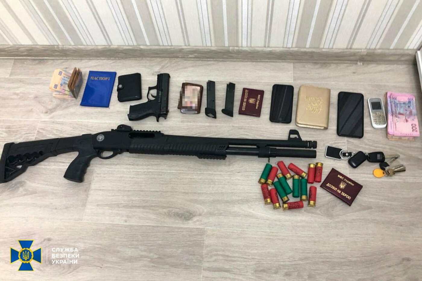 Задержание ветеранов в Харькове, Фото: СБУ