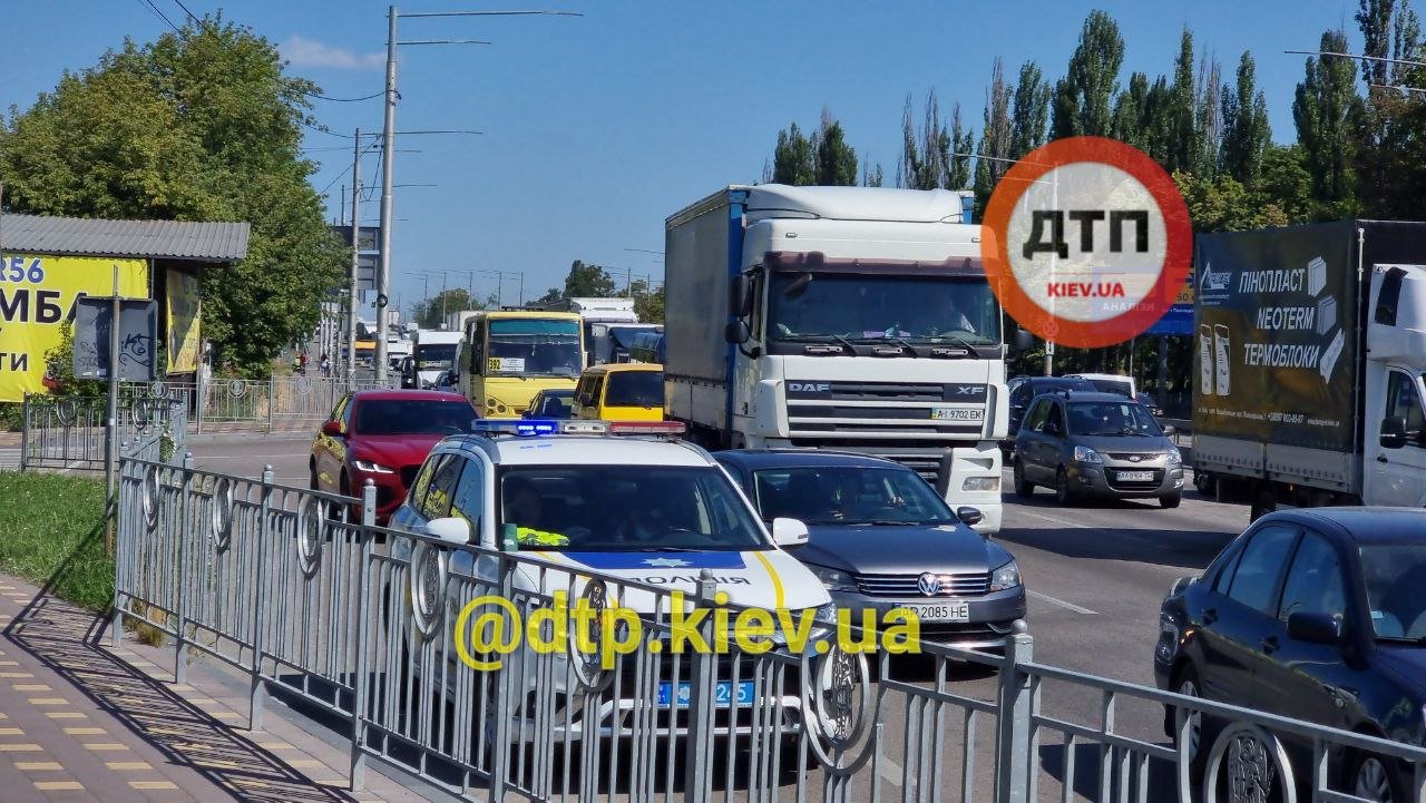 В Rиеве произошло ДТП с участием патрульной полиции, Фото: dtp.kiev.ua