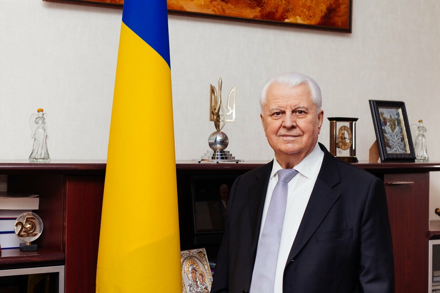 Первый Президент Украины Леонид Кравчук, Фото: сайт Леонида Кравчука
