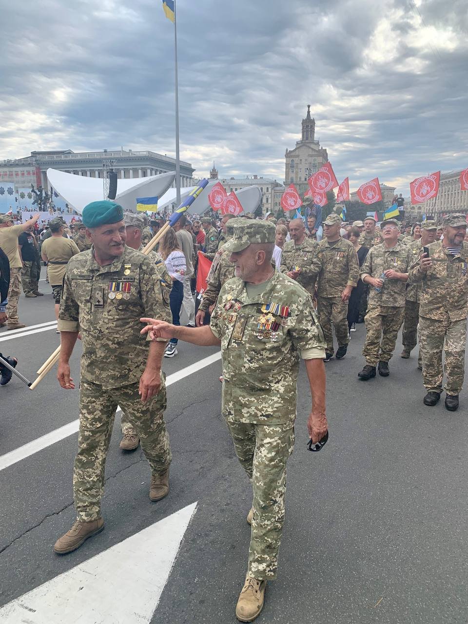 В Киеве проходит марш патриотов и защитников Украины, - ФОТО, ВИДЕО 