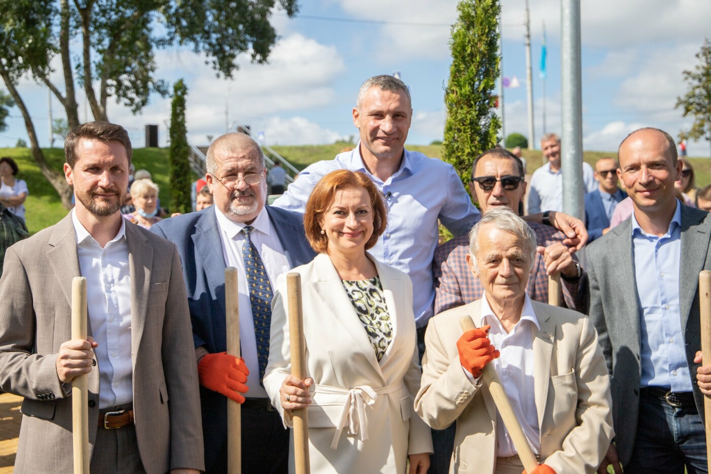 Новый парк на Троещине, Фото: КМДА