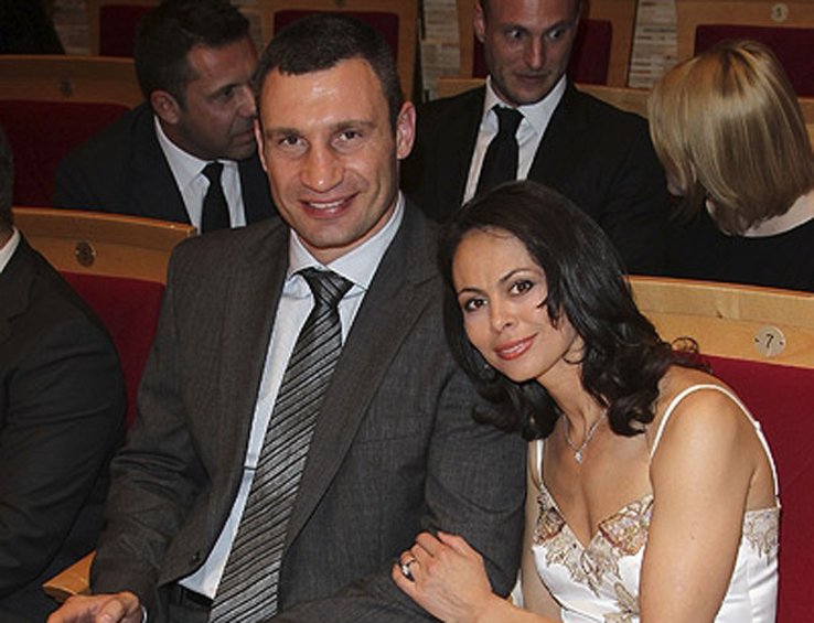 Виталий Кличко с женой Натальей Егоровой, sport.bigmir.net