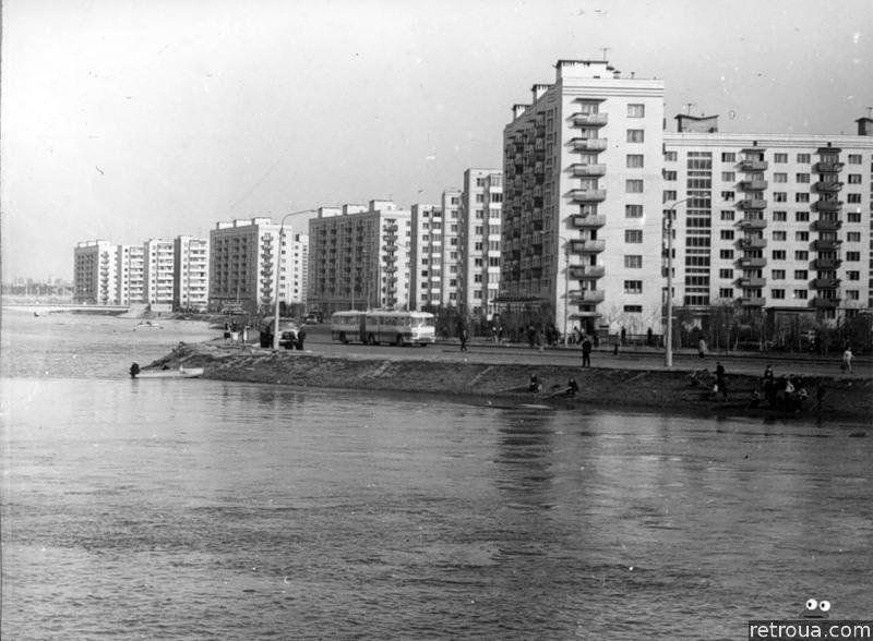 Намыв грунта на Русановке, Фото: Retroua