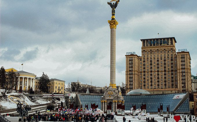 "Спасибо, друзья": в Киеве на Майдане прошла акция благодарности западным партнерам за помощь Украине, - ФОТО, ВИДЕО