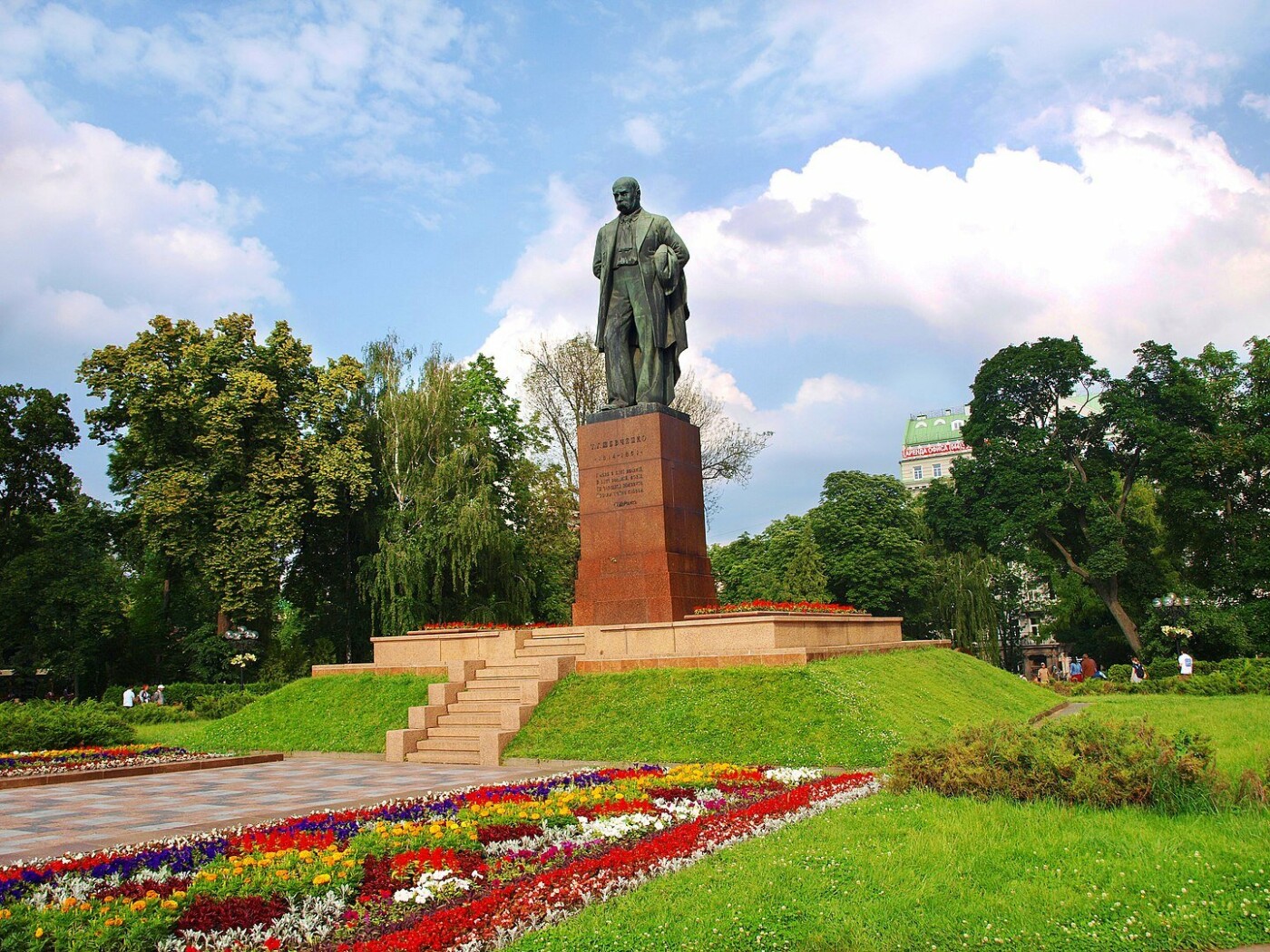Памятник Тарасу Шевченко в Киеве
