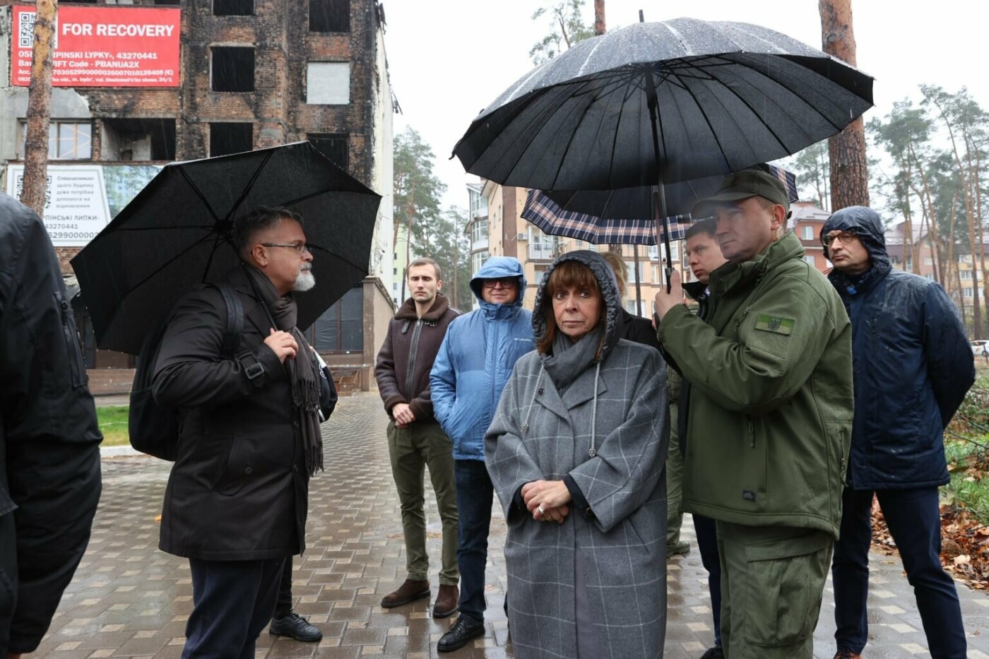 На Київщину у робочим візитом прибула пані Поезидент та міністр оборони Греції