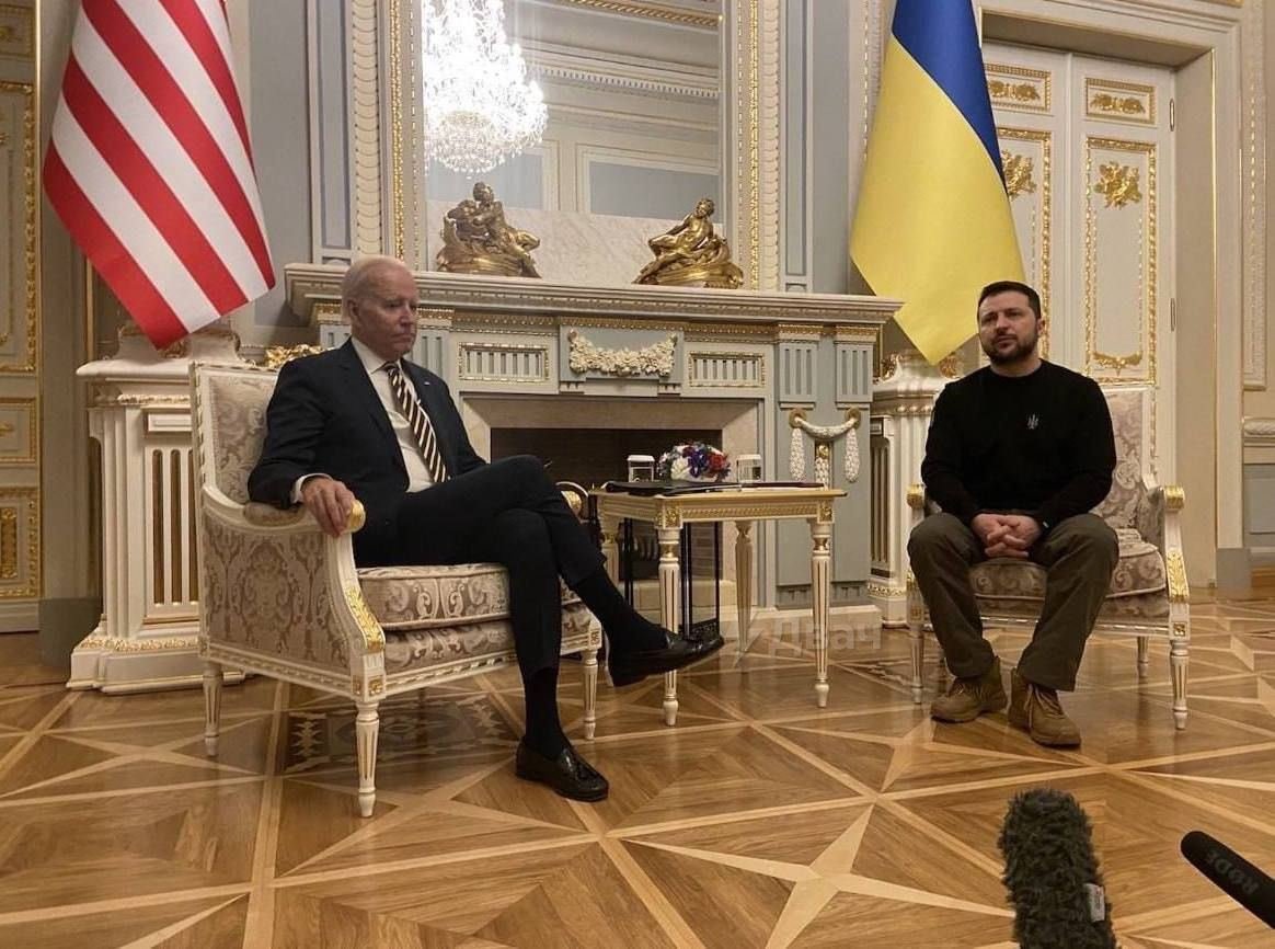 Президент США Джо Байден вперше приїхав до Києва
