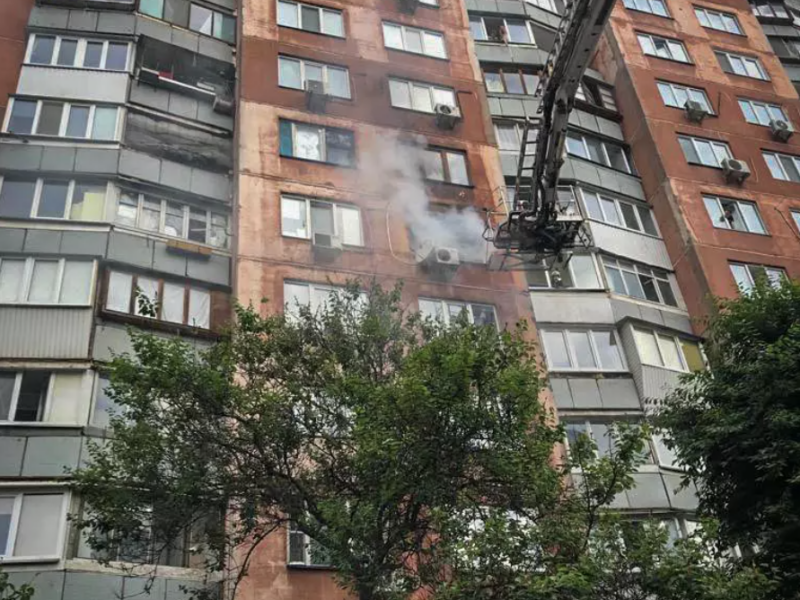 В Киеве горела квартира: детали