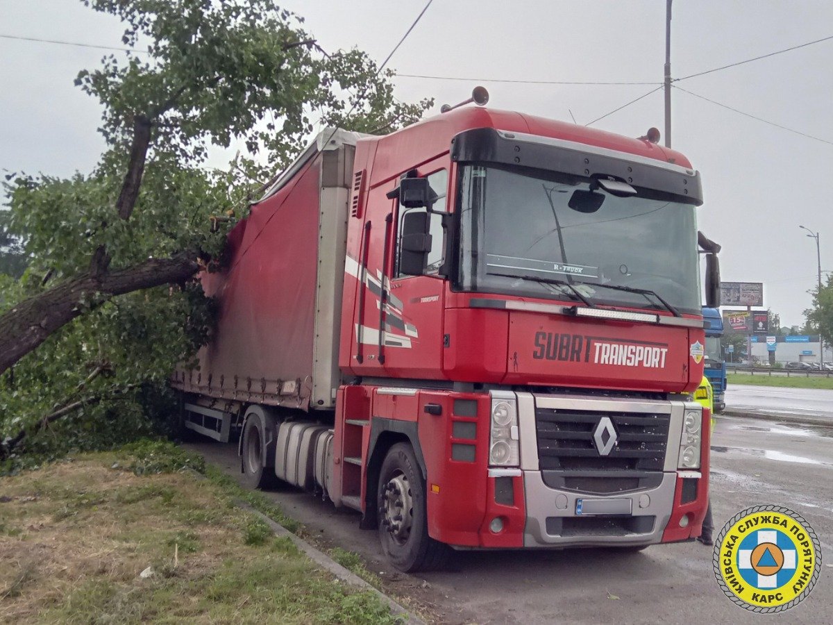 Наслідки негоди в Києві