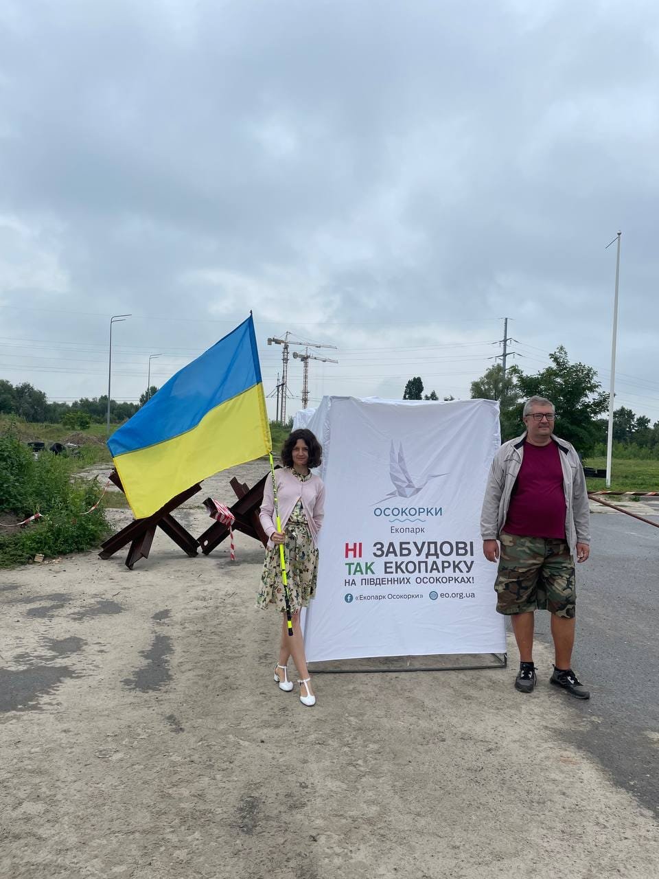 Відновлено скандальне будівництво ЖК біля озер на Осокорках