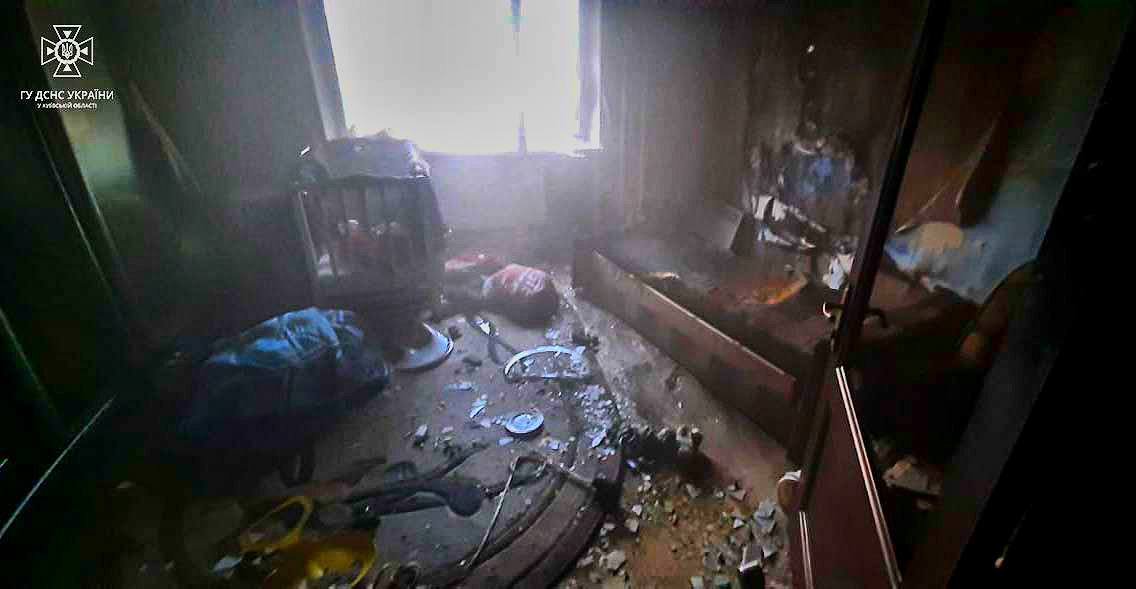 В Киевской области из горящей квартиры спасли 5-летнего мальчика