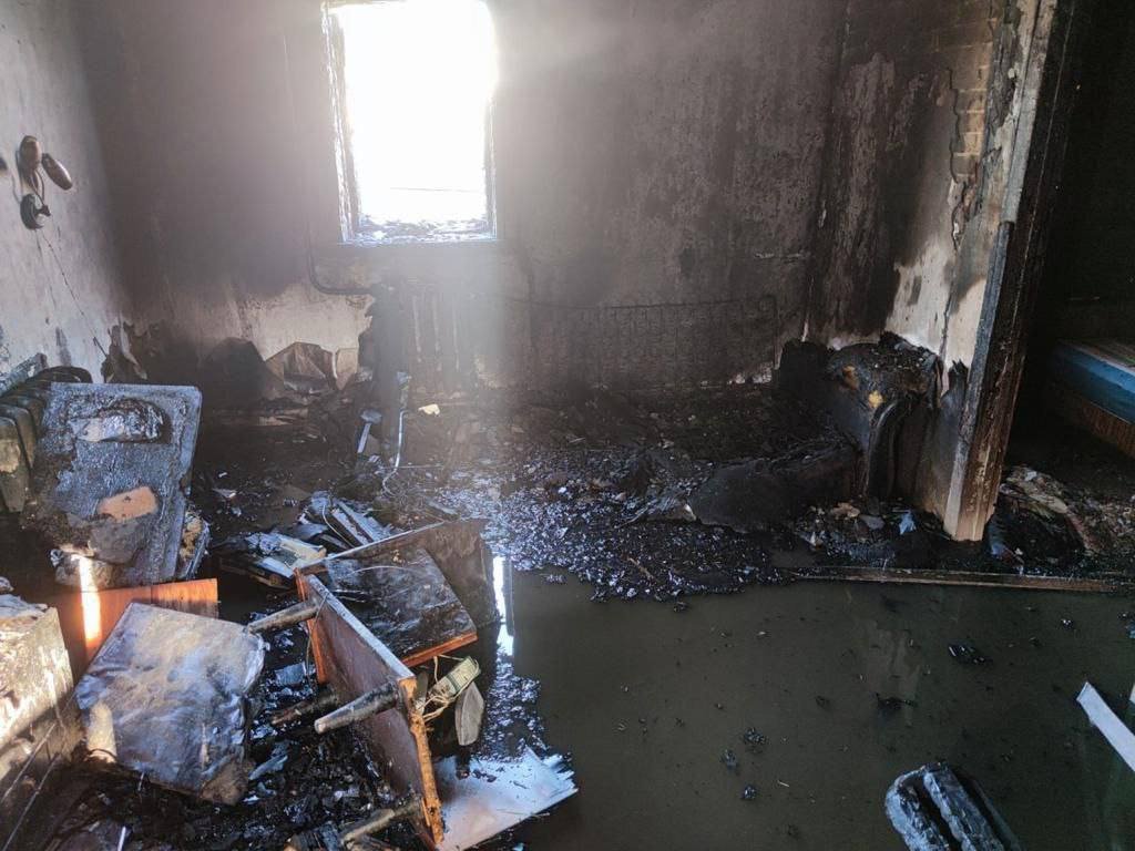 На Київщині в будинку згорів чоловік