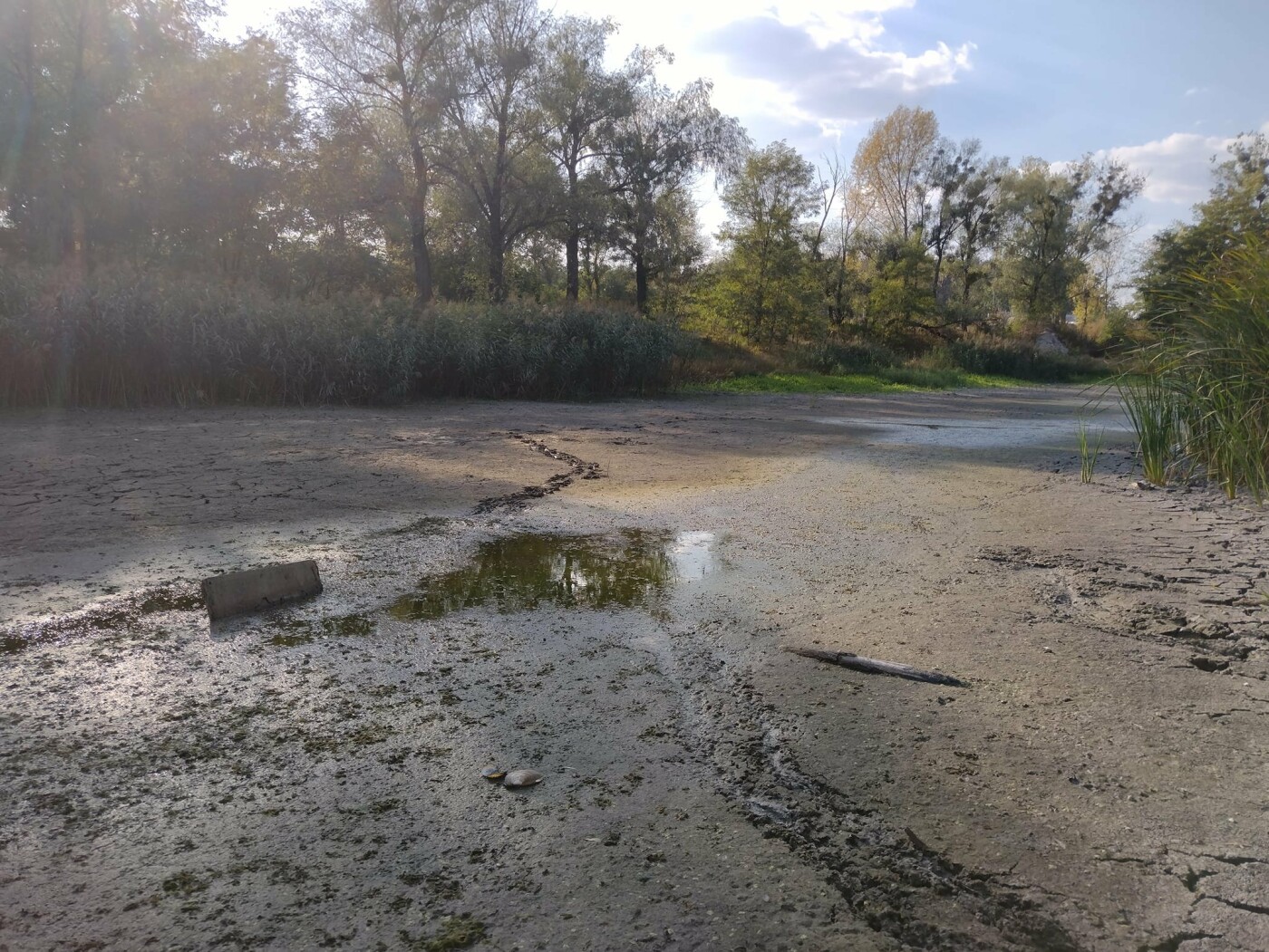 Озеро Синее полностью высохло