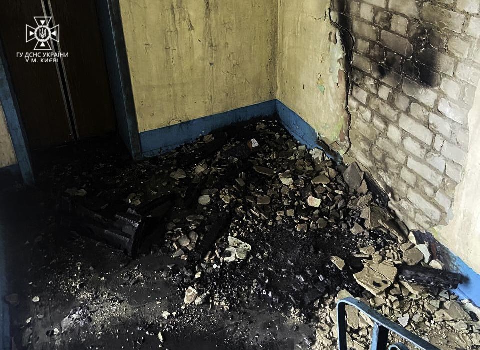 Пожежа в багатоповерхівці