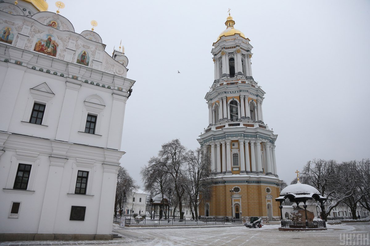 У Києві-Печерській Лаврі відкрили для відвідувачів велику дзвіницю