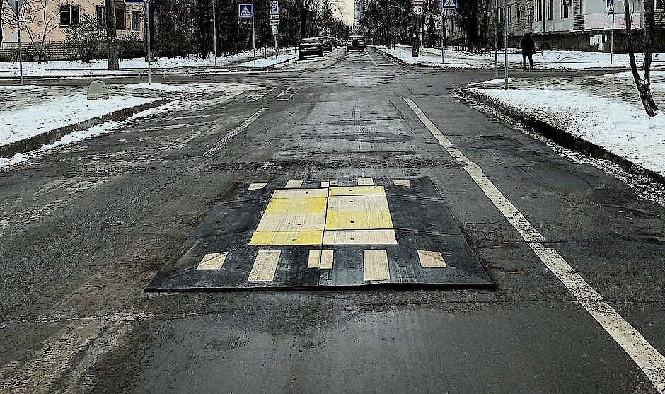 У столиці встановили «берлінські подушки»