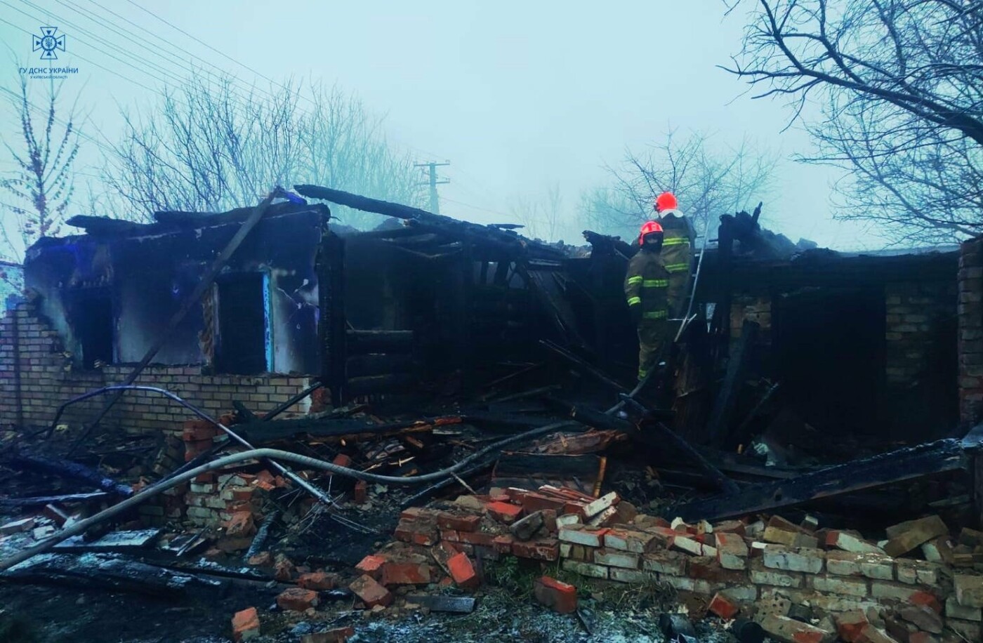 На Київщині під час пожежі в житловому будинку загинув чоловік