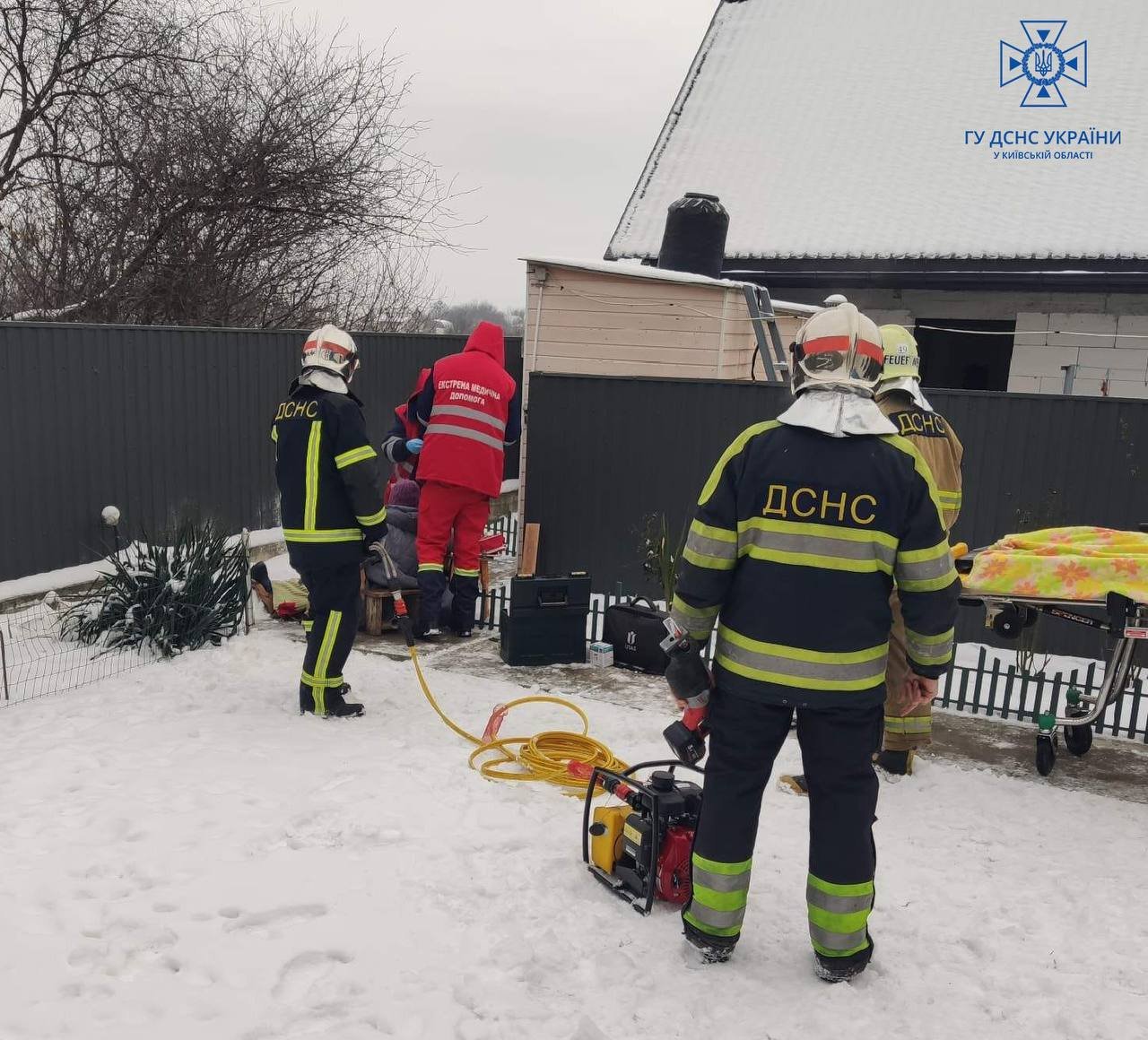 У Фастівському районі жінка напоролась на металевий штир