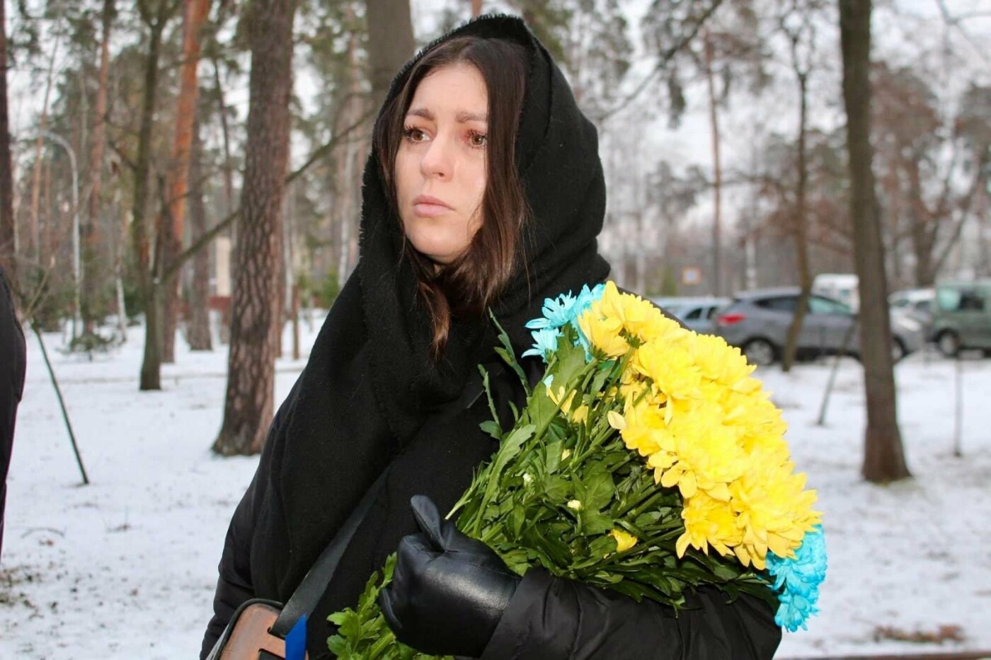 У столичному парку Партизанська слава відкрили алею полеглих захисників