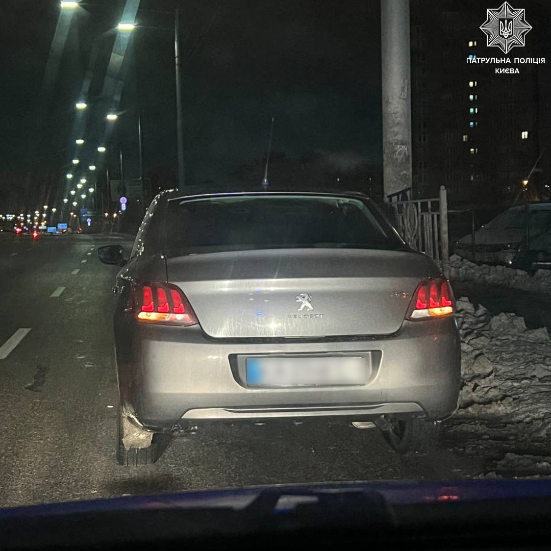 У Києві затримали водія “під кайфом”