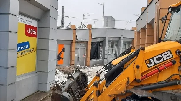 У столиці сталось провалля ґрунту