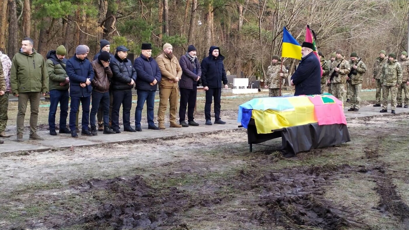 У Києві попрощалися з військовим із Криму Усеїном Мухтаровим