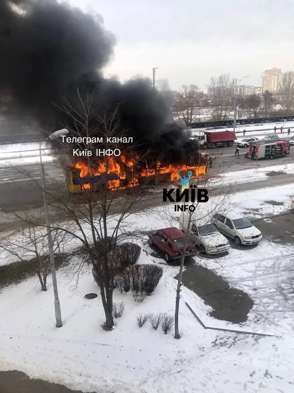 Пожежа на Троєщині