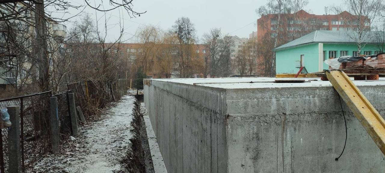 У Глевасі триває будівництво протирадіаційного укриття