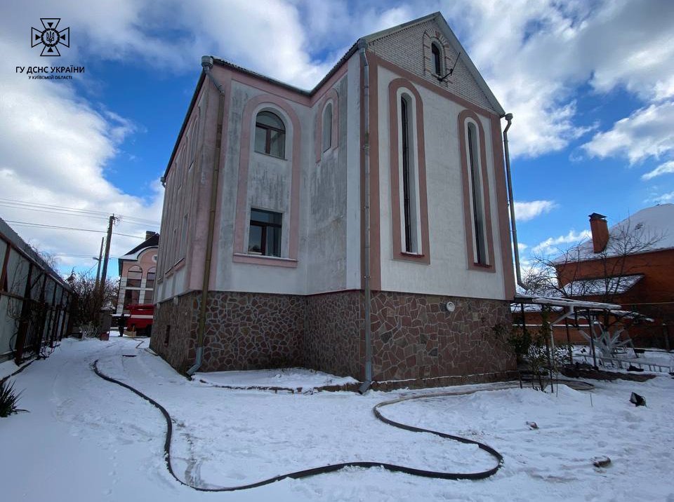 Пожежа в селі Княжичі