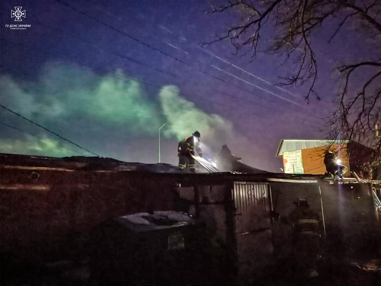 Пожежа в магазині смт. Гостомель