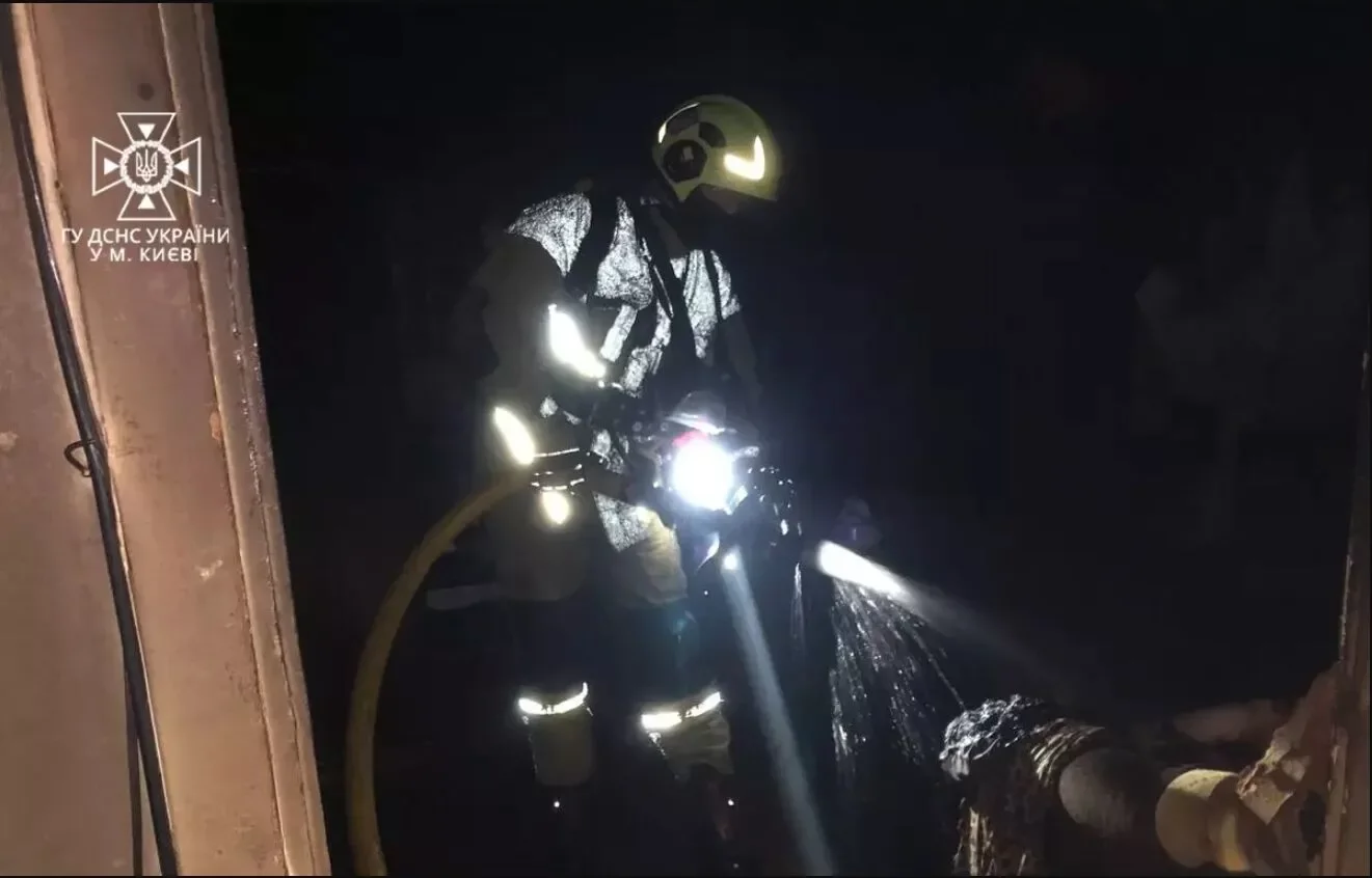 У столиці внаслідок пожежі загинув чоловік