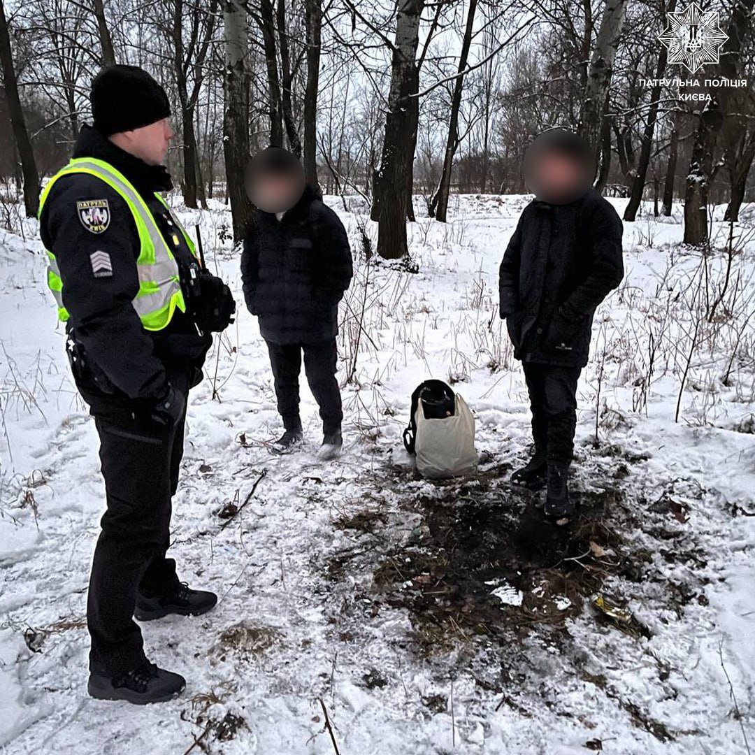 У Києві затримали крадіїв кабелів