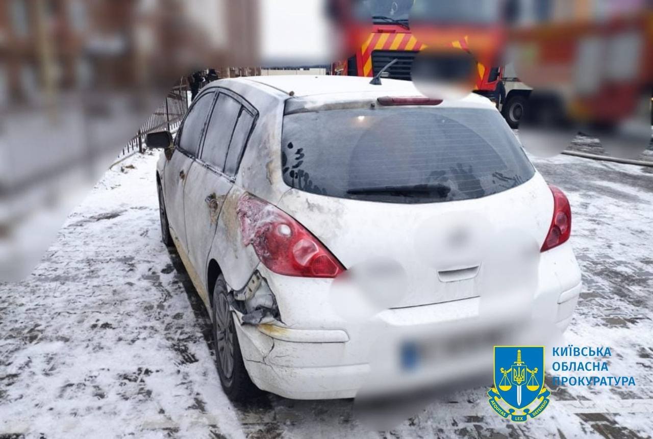 Наслідки ворожої ракетної атаки на Київщині