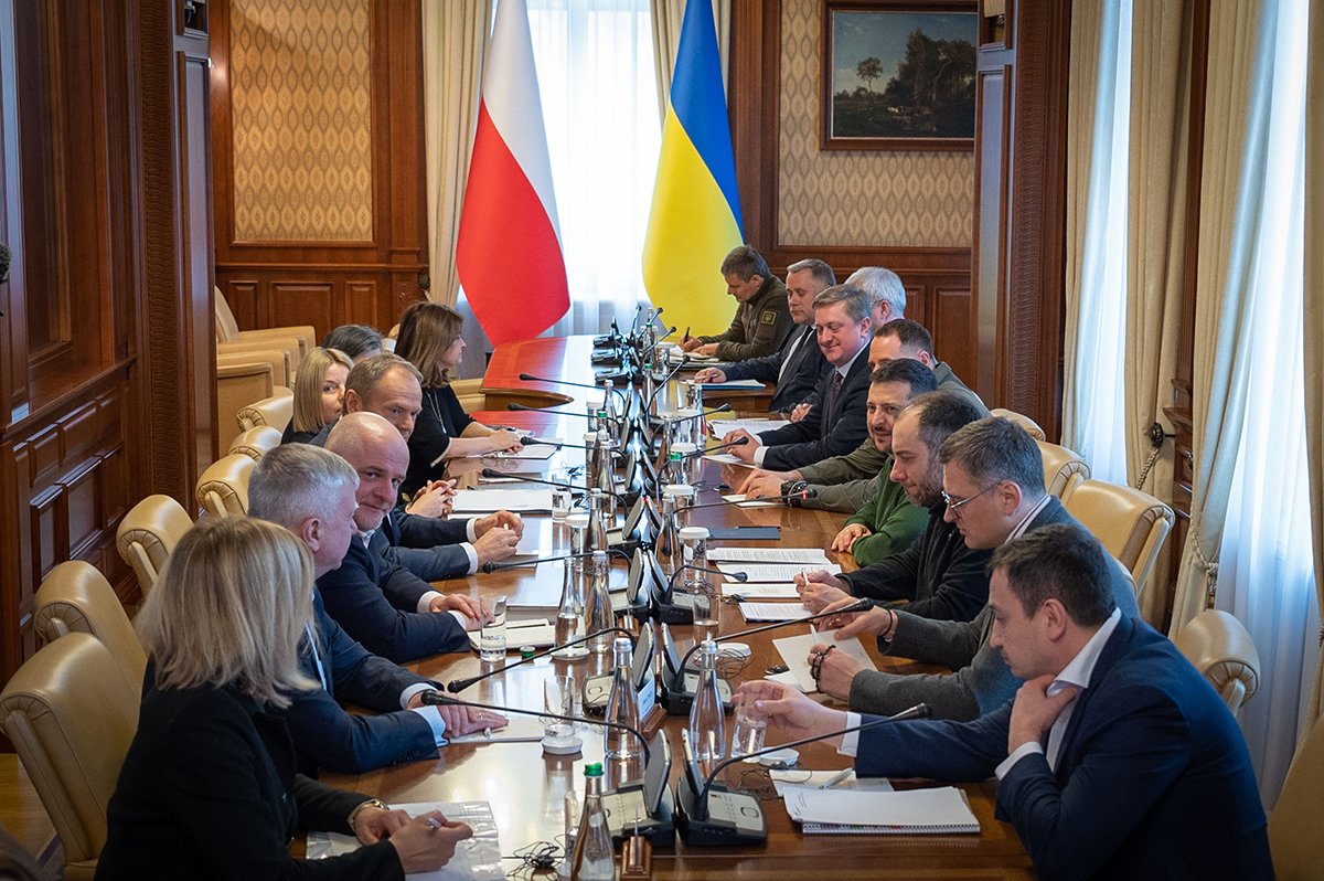 Візит польського прем'єра до Києва
