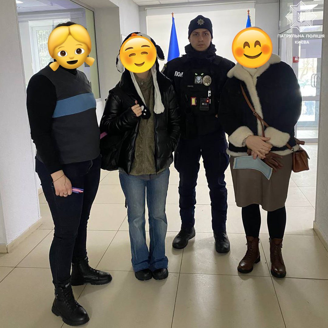 Патрульні знайшли неповнолітню, яку розшукували батьки