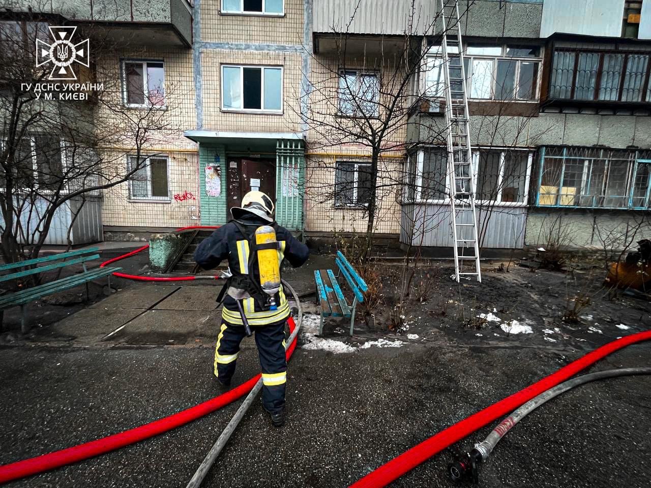 У столиці внаслідок пожежі загинула жінка