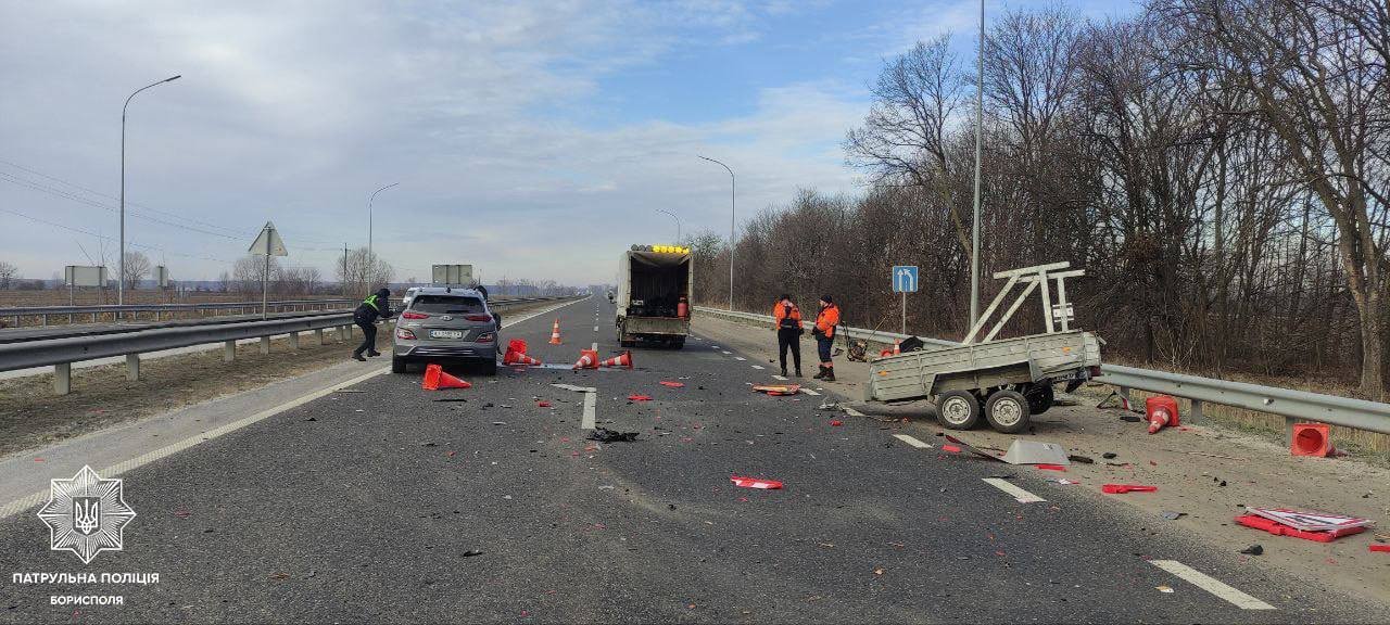 ДТП на 66 км автодороги М-03 Київ — Харків