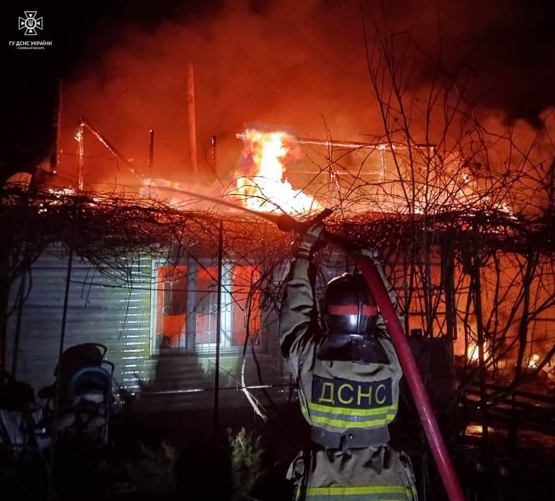 Пожежа в с. Червона Слобода