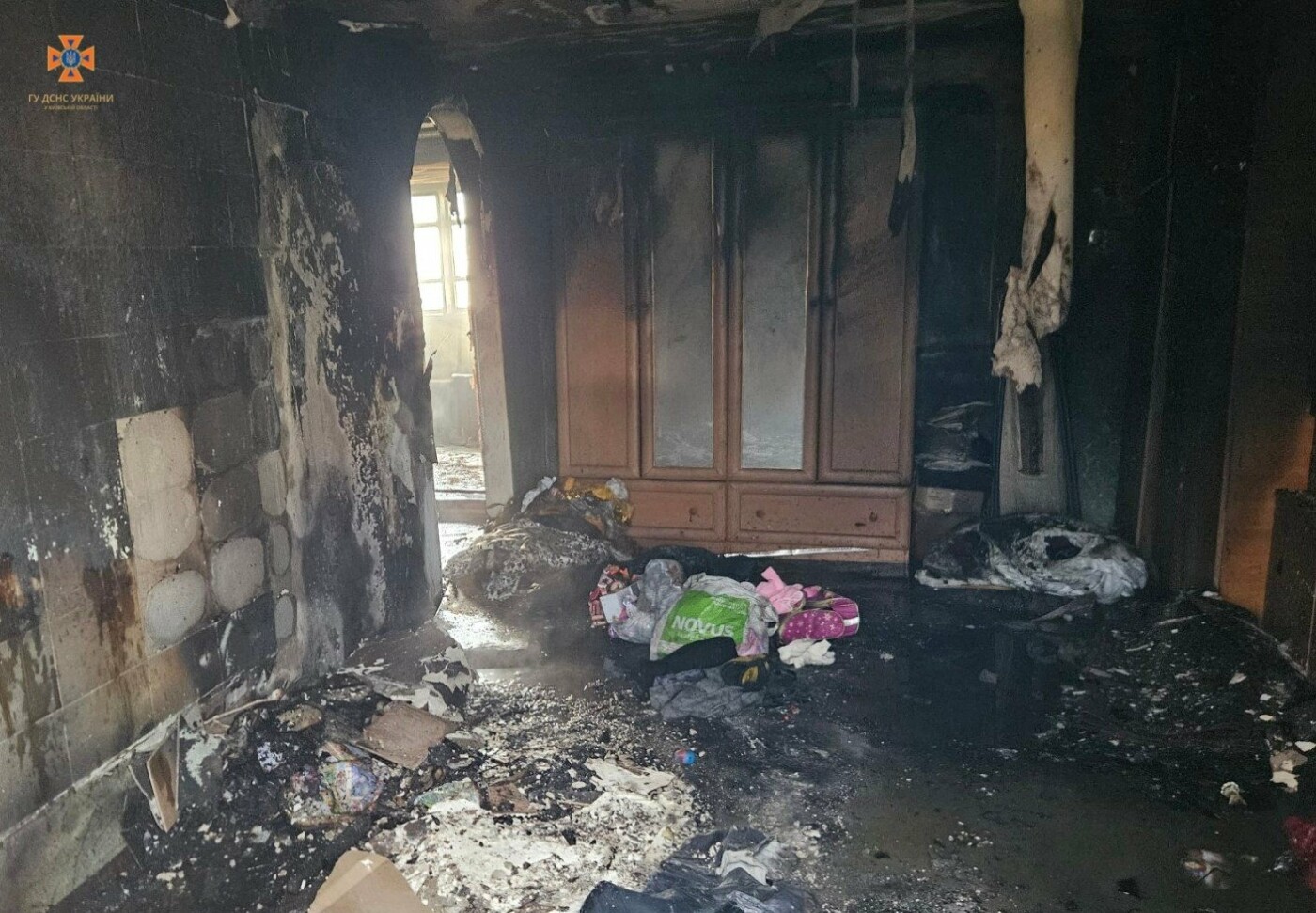 Пожежа у  смт Ставище