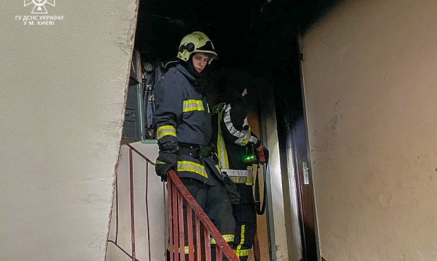 Пожежа на Оболоні