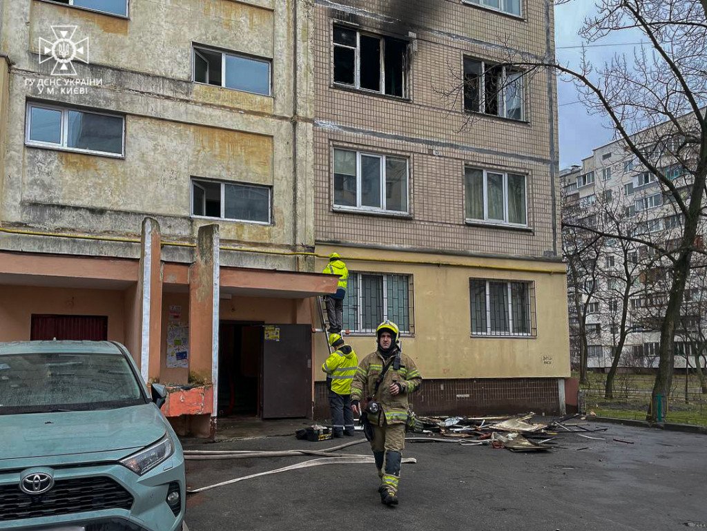 Пожежа на Оболоні